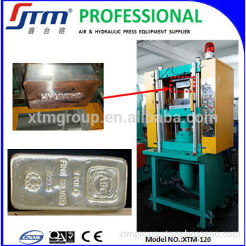 High Quality 4 Column Silver Bar Embossing Machine Type Hydraulic Embossing Machine